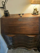 antique secretary desk bookcase