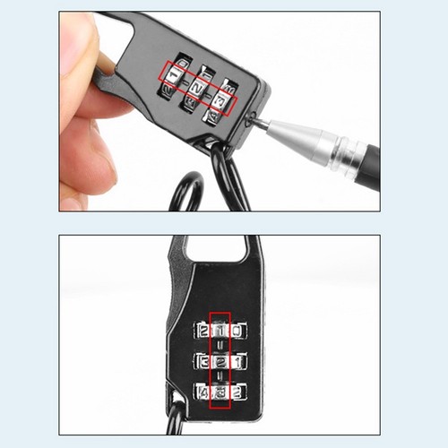 Serrure Portable Antivol Vélo Électrique Mécanisme De Verrouillage Rapide Pou