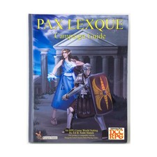 Raorgen RPG Supplement Pax Lexque Campaign Guide POD EX/NM