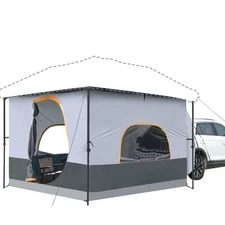 Inner Cube Tent for Camping - Connect 10'x10' Canopy to Car Tailgate Into Ten...