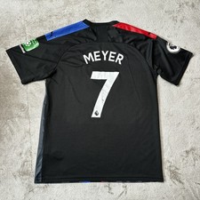 Crystal Palace FC Football Shirt Mens Extra Large Puma 2019/20 Away Meyer #7