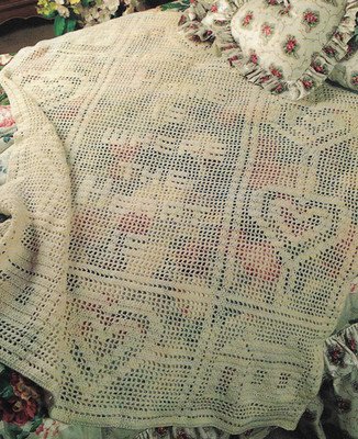 Home is Where the Heart is Afghan crochet PATTERN INSTRUCTIONS