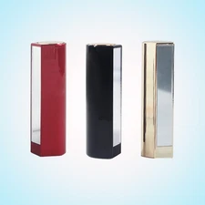 3 Pcs Empty Lip Balm Tubes Diameter 12.1 mm with Mirror Lipstick Containers