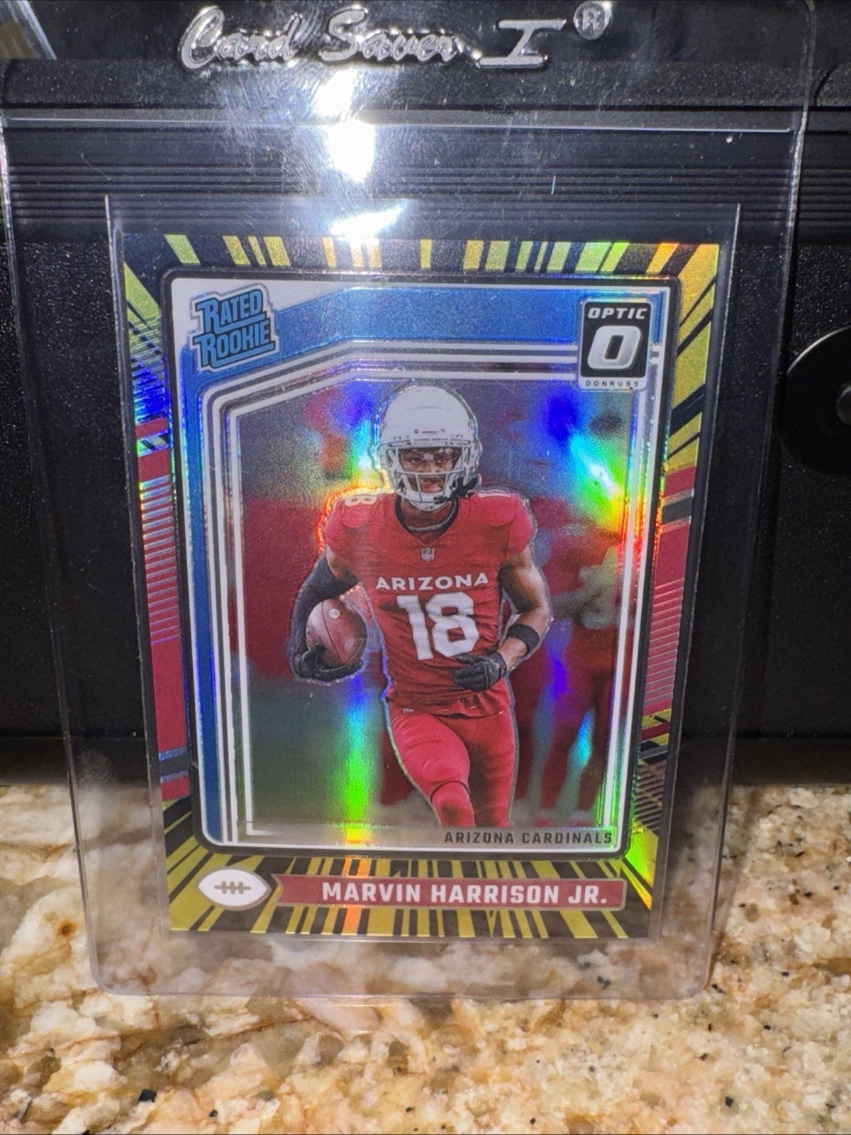 2024 Panini Donruss Optic Marvin Harrison Jr. #276 Electricity Prizm /75 ROOKIE 