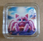Hayleybug 2 oz Arachni-Purr Silver Art Bar Mintage #15/15
