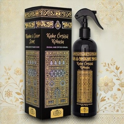 ESVED Raumduft Textilspray Kaaba Mekka, Kabe , Mecca Duft 400 ml Ravza Kokusu