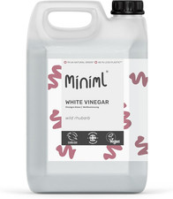 Miniml White Vinegar Cleaning Refill Wild Rhubarb Scented 5L - All Natural Multi 2.46 per litre