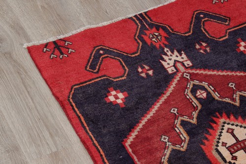 Alfombra de corredor turca 3x9 hecha a mano alfombra de corredor roja de lana, 2'7" x 9'6" - Imagen 11 de 17
