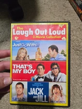 The Laugh Out Loud 3 Movie Collection DVD - Jack and Jill Just Go With It