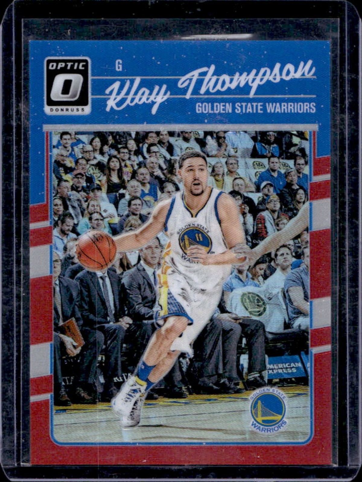 2016-17 Donruss Optic Klay Thompson Red #90/99 Warriors