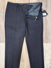 NWT Incotex Wool Matty Pants Size 36 waist