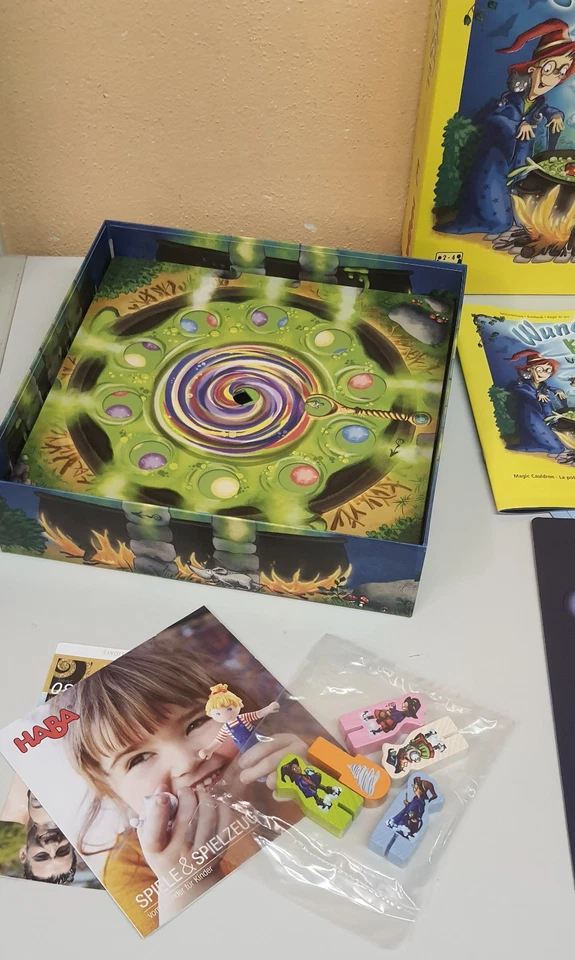 Ab 5 Jahre Haba WUNDER -  KESSEL Spiel versteckt verdreht und aufgedeckt - Bild 2 von 4