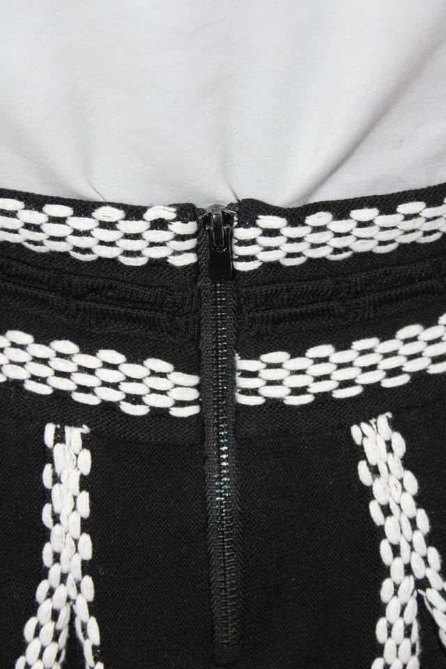 Minifalda Maje para mujer línea A negra talla 2 Foto 4 de 4