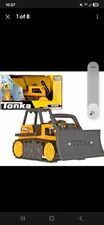 Tonka Classics Bulldozer Play Construction Vehicle Toys with Real Steel for Kids