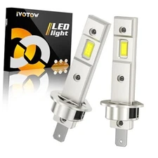 Bulb, 1:1 Mini Size Fog Light Bulbs,Plug and Play No Adapter Required Non H1