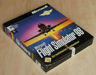 Microsoft Flight Simulator 98 (PC, 1997, Big-Box) - Bild 1 von 4