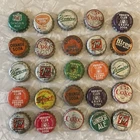 HUGE Lot Of 25 Vintage Soda Pop Bottle Cap Top Lid Caps Hires Coke 7up