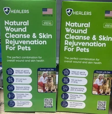 (Lot of 2) Natural Wound Cleanser and Skin Rejuvenation Combo