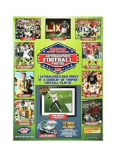 TRISTAR Hidden Treasures Autographed Football Photos 2025 Edition (1 Photo Box)