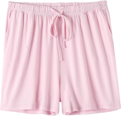 Womens Pajama Shorts Sleep Shorts Stretchy Pajama Pants - Picture 9 of 12