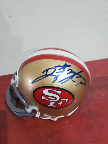 San Francisco 49ers Riddell Mini Casco FIRMATO - Foto 5 di 5