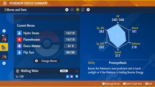 All Paradox Pokémon Scarlet Exclusives ✨ 6IV Shiny Battle Ready 🎁 Walking Wake - Picture 19 of 24
