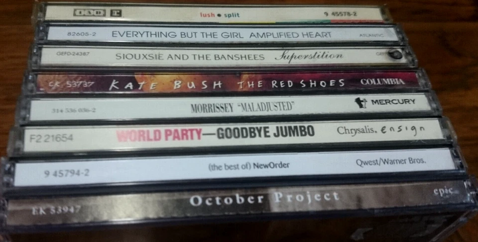 90S ALT POP CD LOT MORRISSEY LUSH KATE BUSH WORLD PARTY SIOUXSIE NEW ORDER VGC Foto 2 de 4