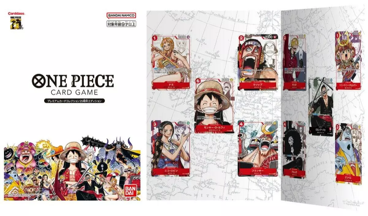 New ONE PIECE Card Game Premium Card Collection 25th Anniversary ed. Japan  F/S