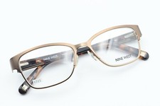 NINE WEST NW1051 208 Brown 50-17-135 Eyeglass Frames Flex Hinges X721