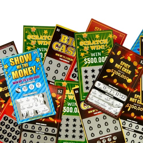 10 Fake Lottery Tickets and Scratch Off Cards That Look - Winning $500K - $20... - Picture 5 of 9