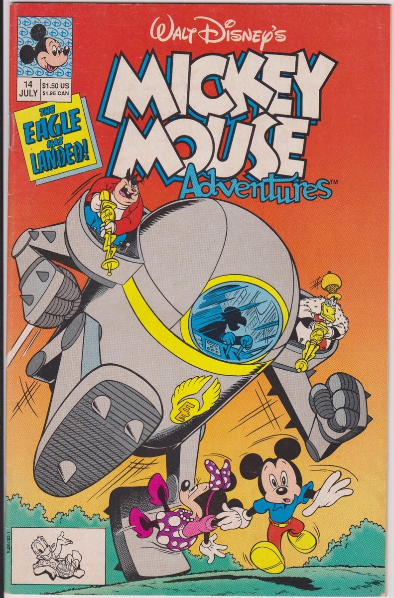 Mickey Mouse Adventures Issue #14 Comic Book. Walt Disney. Goofy