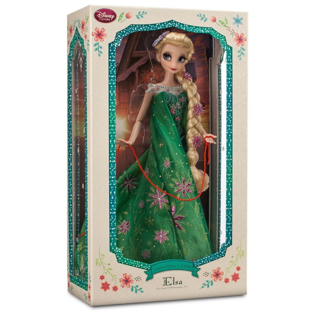 Disney Store Frozen Fever Limited Edition Deluxe Princess Elsa