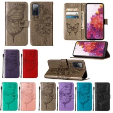 For Samsung Galaxy A71 5G A51 Luxury Butterfly Leather  Wallet Phone Case Cover