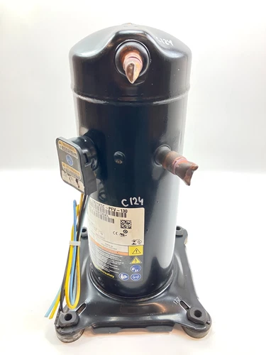 Copeland 1.5 Ton Scroll AC Compressor ZR21K5E-PFV-130 R-22 208-230V used #C124