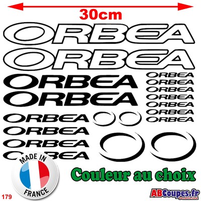 19 Aufkleber Orbea - Klebstoffe Rahmen Velo Fahrrad Mountainbike Montain - 179
