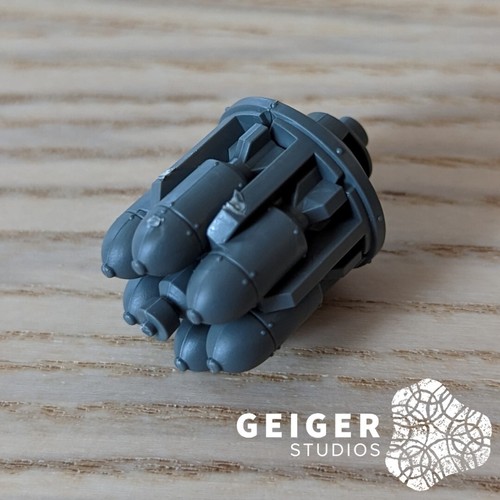 Warhammer 40K Adeptus Mechanicus Bits | Archaeopter | Rear Bomb Rack - Picture 2 of 2