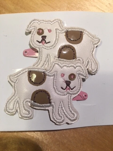 Gymboree moño de pelo moños clips a presión pasadores nuevo con etiquetas deportivo verde vacaciones tiempo mapa Foto 2 de 4