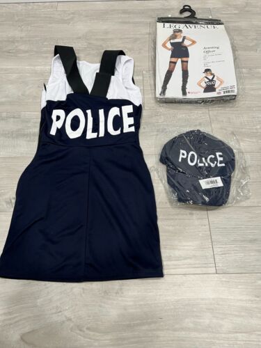 Costume di Halloween agente di arresto polizia donna XS - Foto 1 di 3
