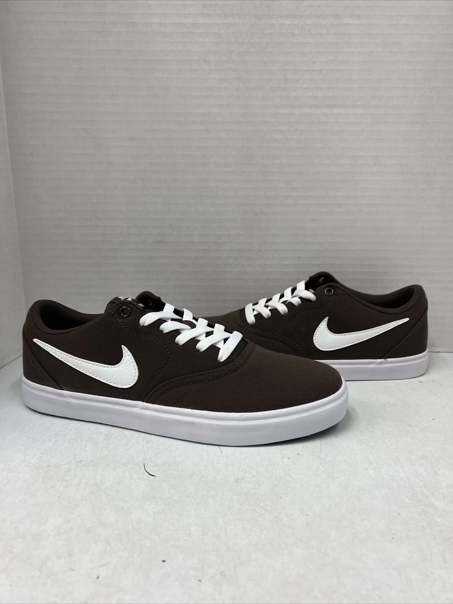 Nike sb check solarsoft canvas brown deals