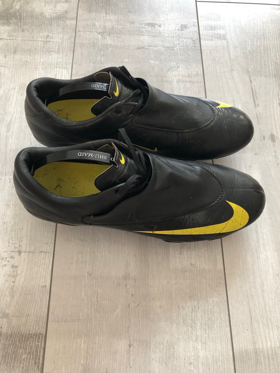 Nike Mercurial シューズ ブラック/イエロー　26 Nike Mercurial Vapor Yellow Black Soccer Shoes Cleats DJ5963