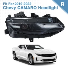 Full LED Headlight Fit For 2019-2024 Chevrolet Camaro Right Passenger Side