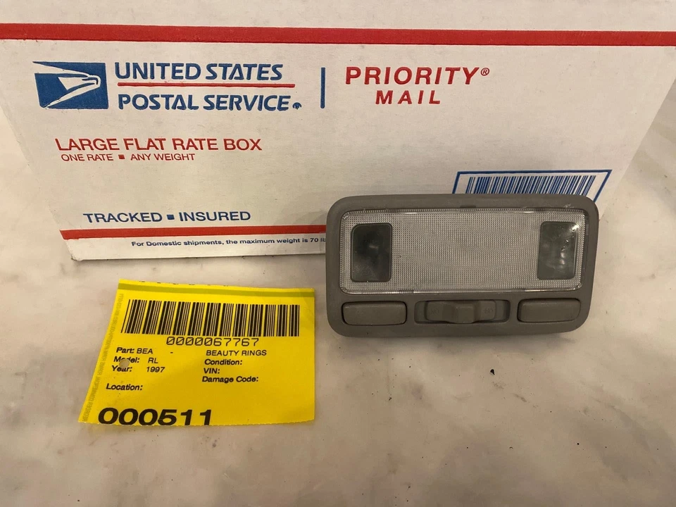 1997 ACURA RL Overhead Upper Roof Interior Dome Map Light Lamp OEM - Image 4 of 4