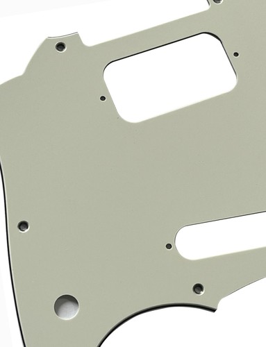Parts Pickguard For Fender Squire Cyclone Style Guitar 3-Ply-PARCHMENT - Picture 2 of 4