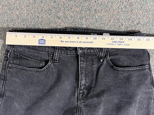 Volcom Solver Jeans Men's Size 30x29 Gray Modern Straight Cotton Blend Pants - Picture 8 of 17