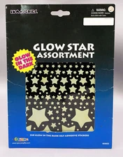 LumaSeries GLOW STAR Assortment 220 Glow in the Dark Stickers