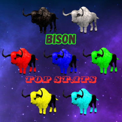 Bison TOP STATS Ark Survival Ascended ASA PVE (PC/Xbox/PS）