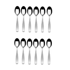 Mikasa Satin Loft 18/10 Stainless Steel Teaspoon (Set of Twelve)
