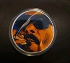 Stoner Stacker - Snoop Dog: Smoker- Marijuana Cannabis 1oz .999 Silver Round