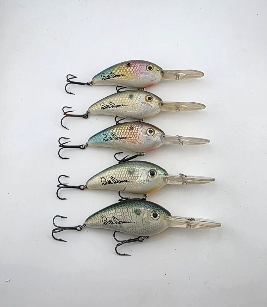 Rare Jimmy Houston Excalibur Bill Dance Shallow Fingerling
