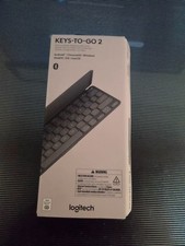 Logitech Keys-to-Go 2 - Bluetooth Keyboard for Windows and Android - Graphite